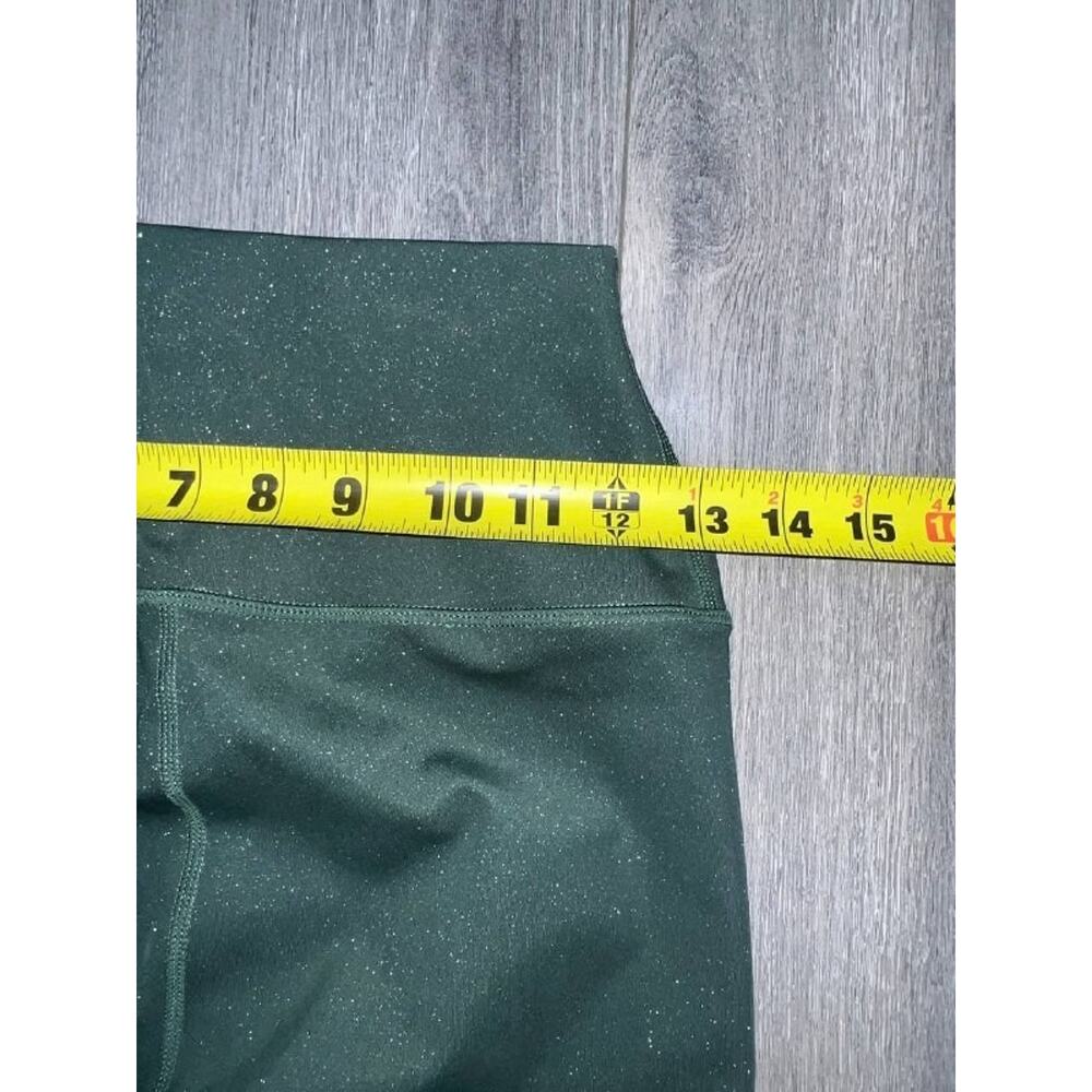 Carbon 38 Shine Powder 7/8 Leggings Y2K SHINE POWDER EVERGREEN Small A004719 - Picture 9 of 11